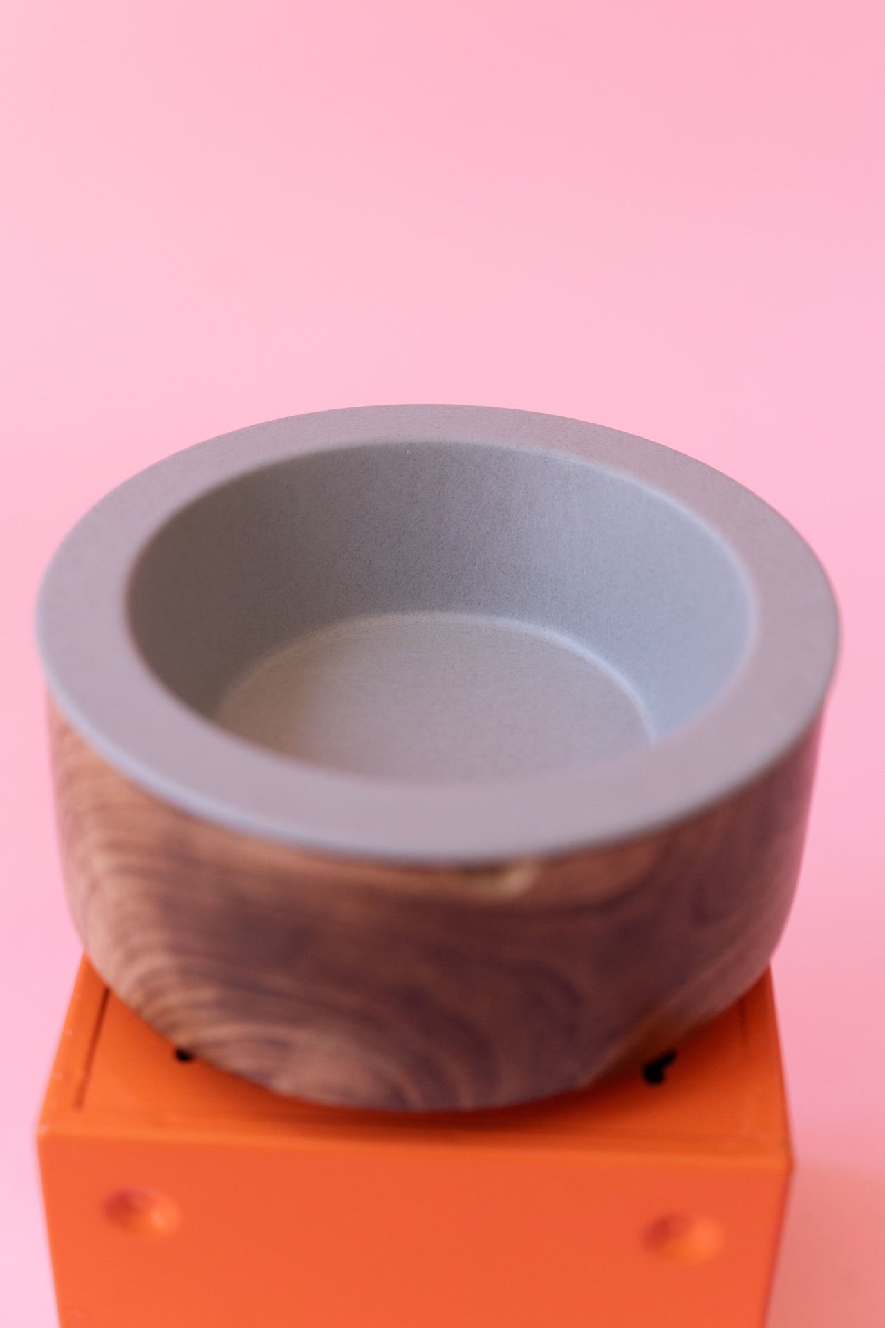 Gamelle en bois avec assiette amovible