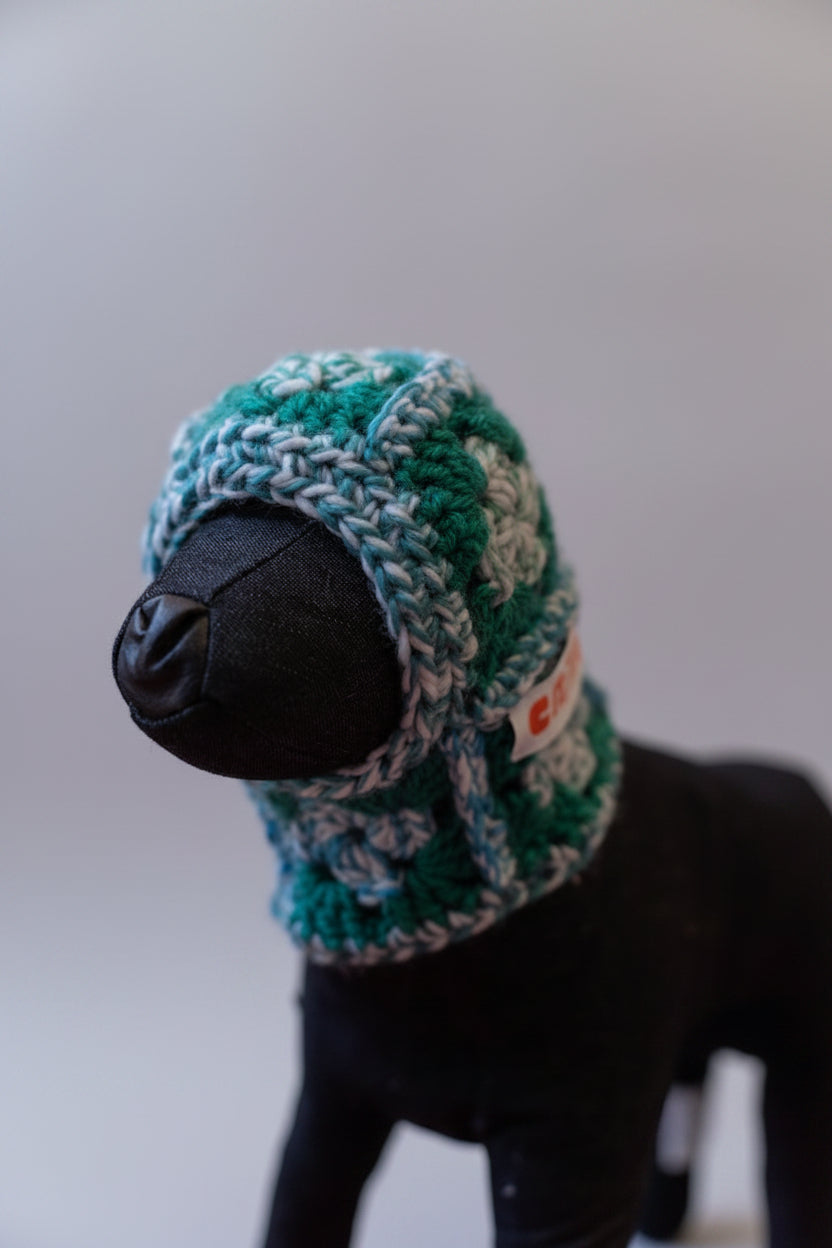 Cagoule en crochet