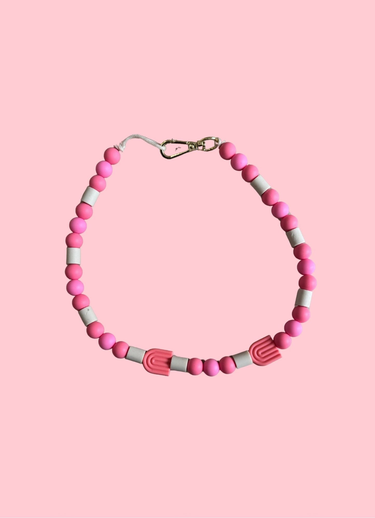 Collier en perles de céramique anti-parasites