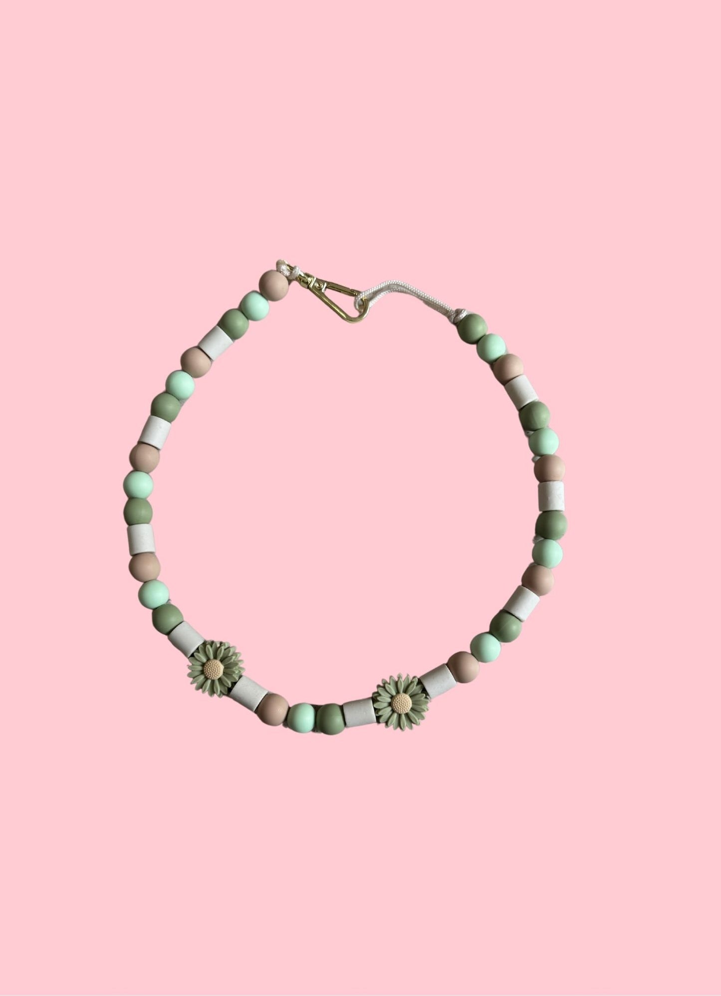 Collier en perles de céramique anti-parasites