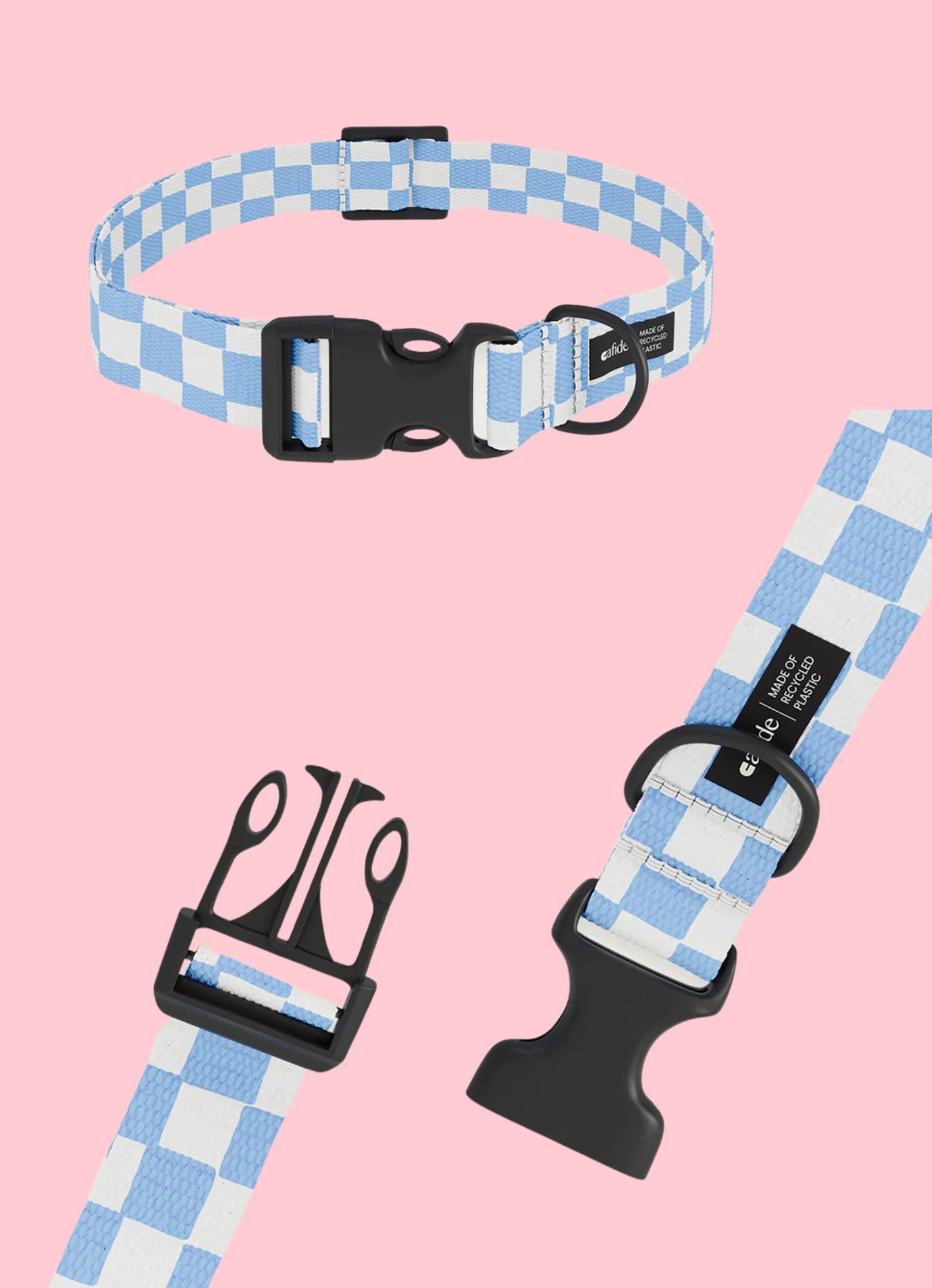 Collier en tissu recyclé
