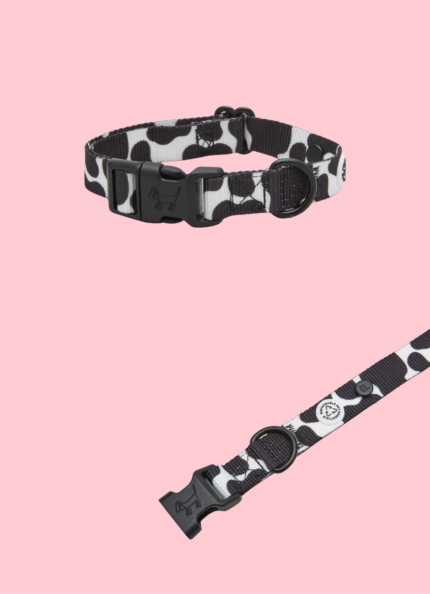 Collier pour chien en tissu