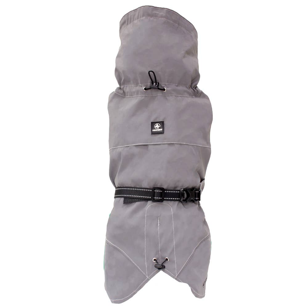 Manteau imperméable de randonnée à haute visibilité