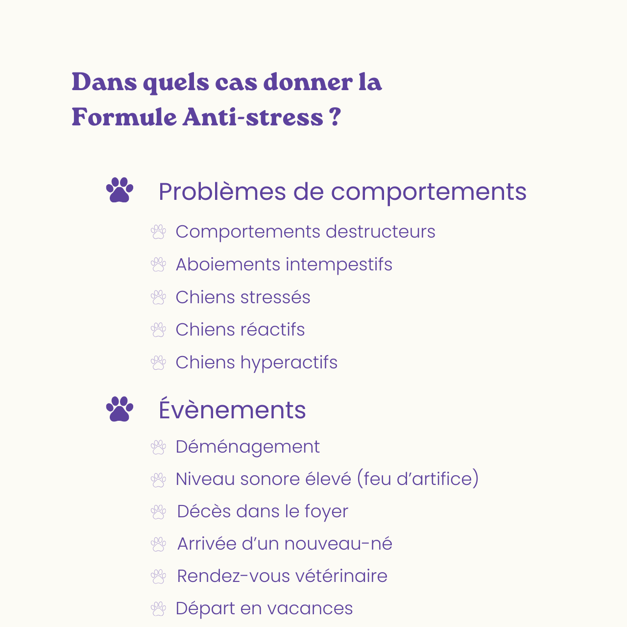 Complément alimentaires anti-stress