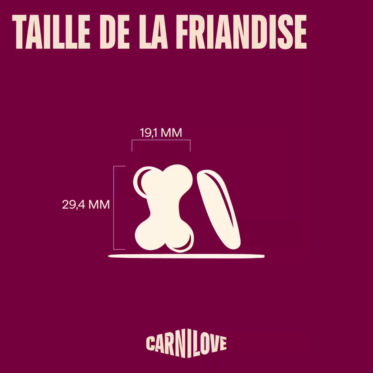 CARNILOVE - Friandises croustillantes Chien - Sanglier et cynorhodons 200g