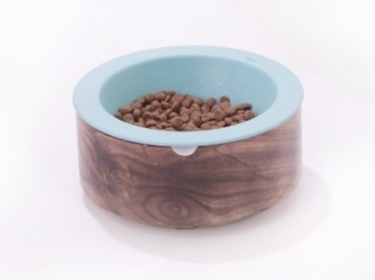 Gamelle en bois avec assiette amovible