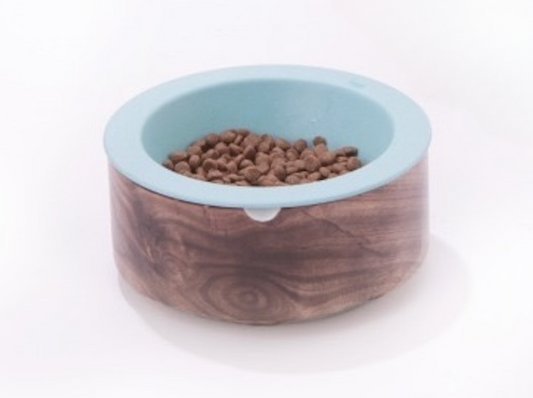 Gamelle en bois avec assiette amovible