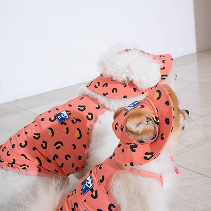 Chapeau seau rafraîchissant pour chien Little Panther