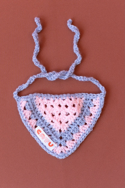 Bandana en crochet - Cayu Canidés Club