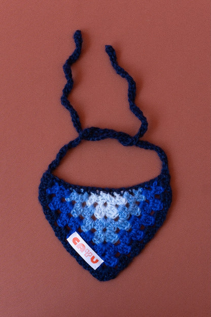 Bandana en crochet - Cayu Canidés Club