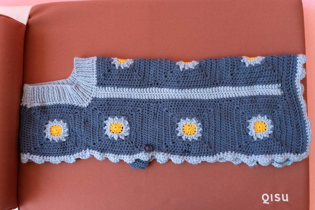 Manteau en crochet - Cayu Canidés Club