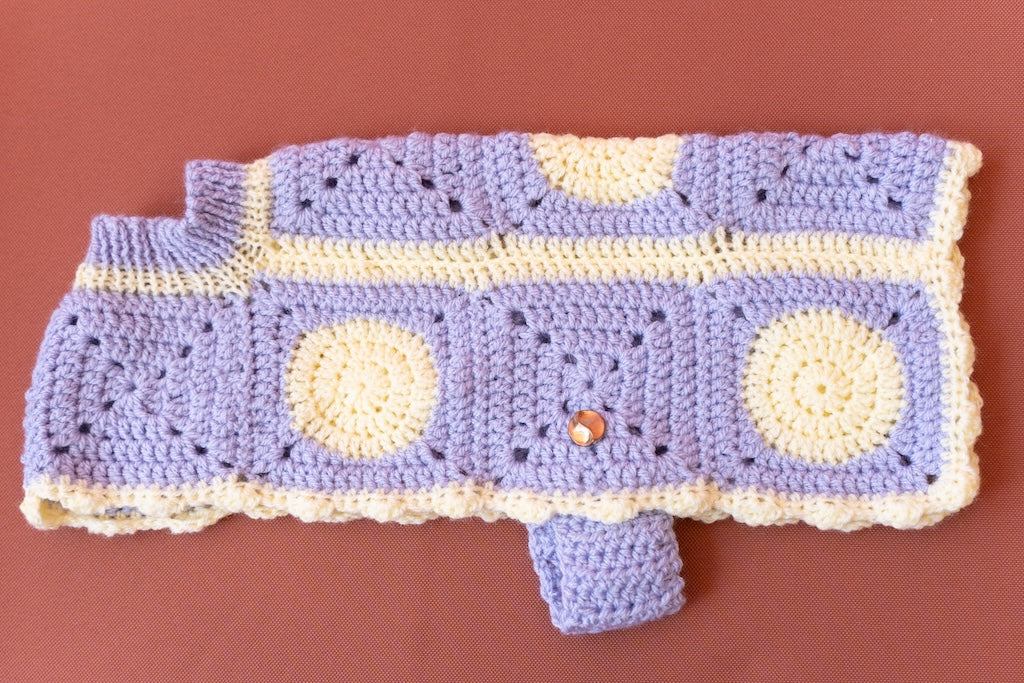 Manteau en crochet - Cayu Canidés Club