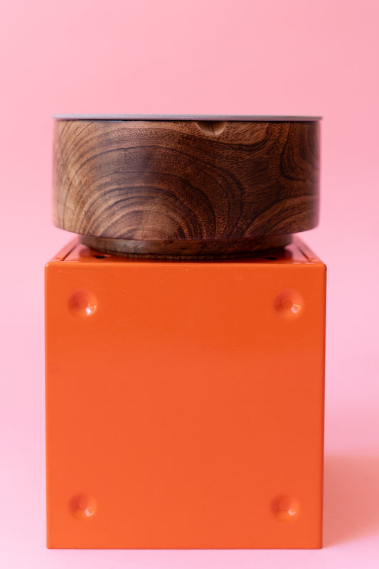 Gamelle en bois avec assiette amovible