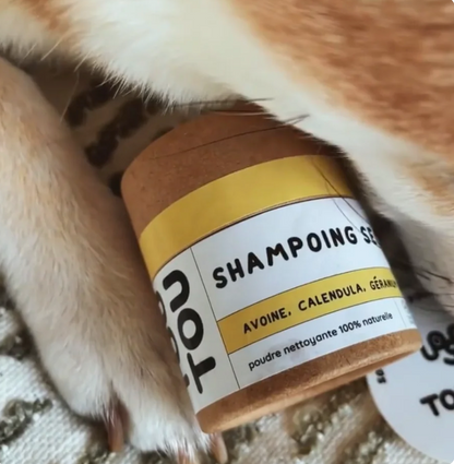 Shampoing sec et naturel certifié bio