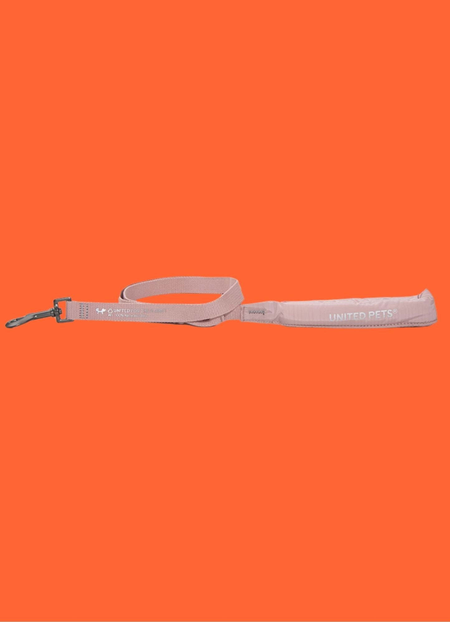 Laisse rembourrée en tissu