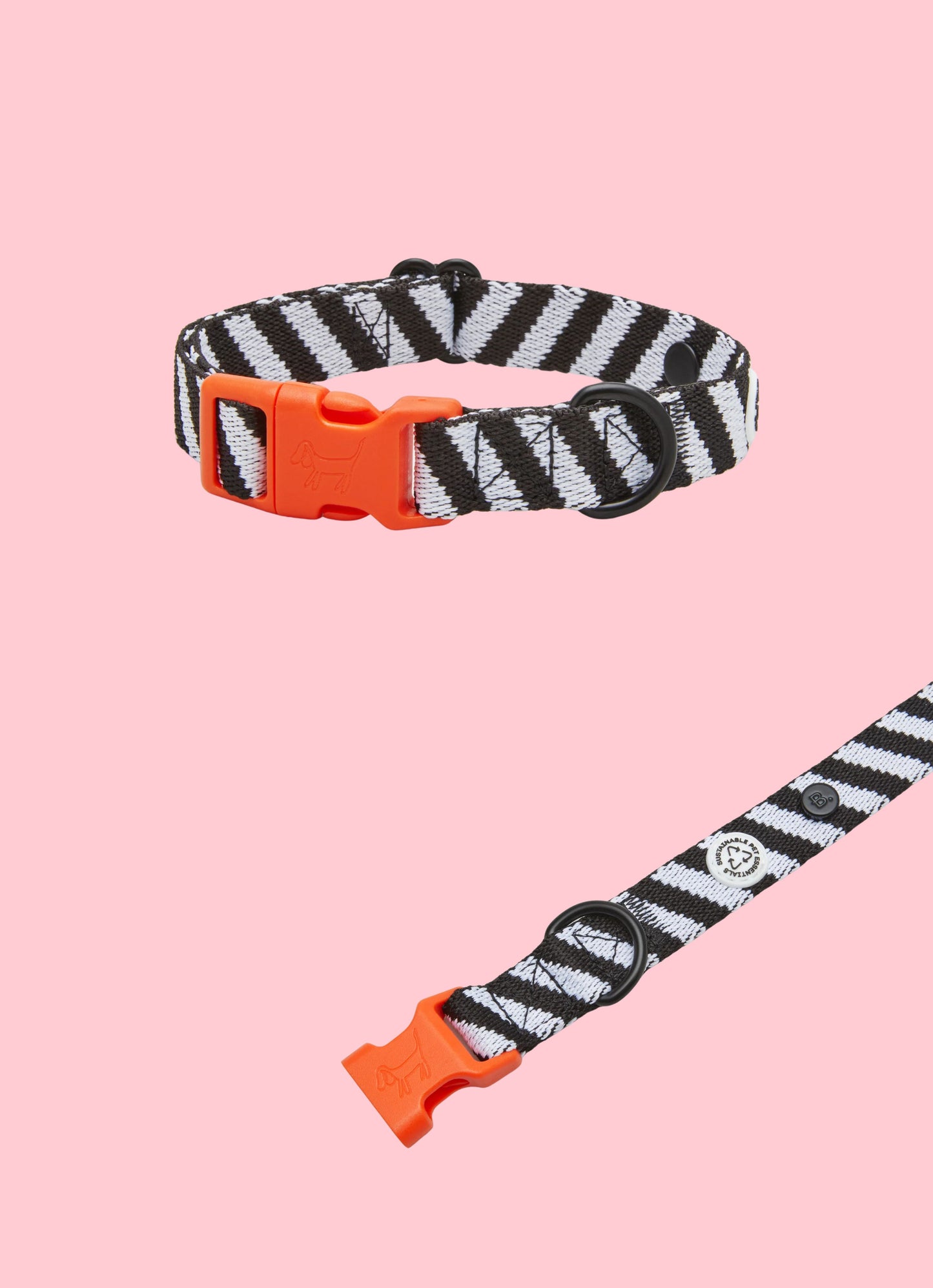 Collier pour chien en tissu