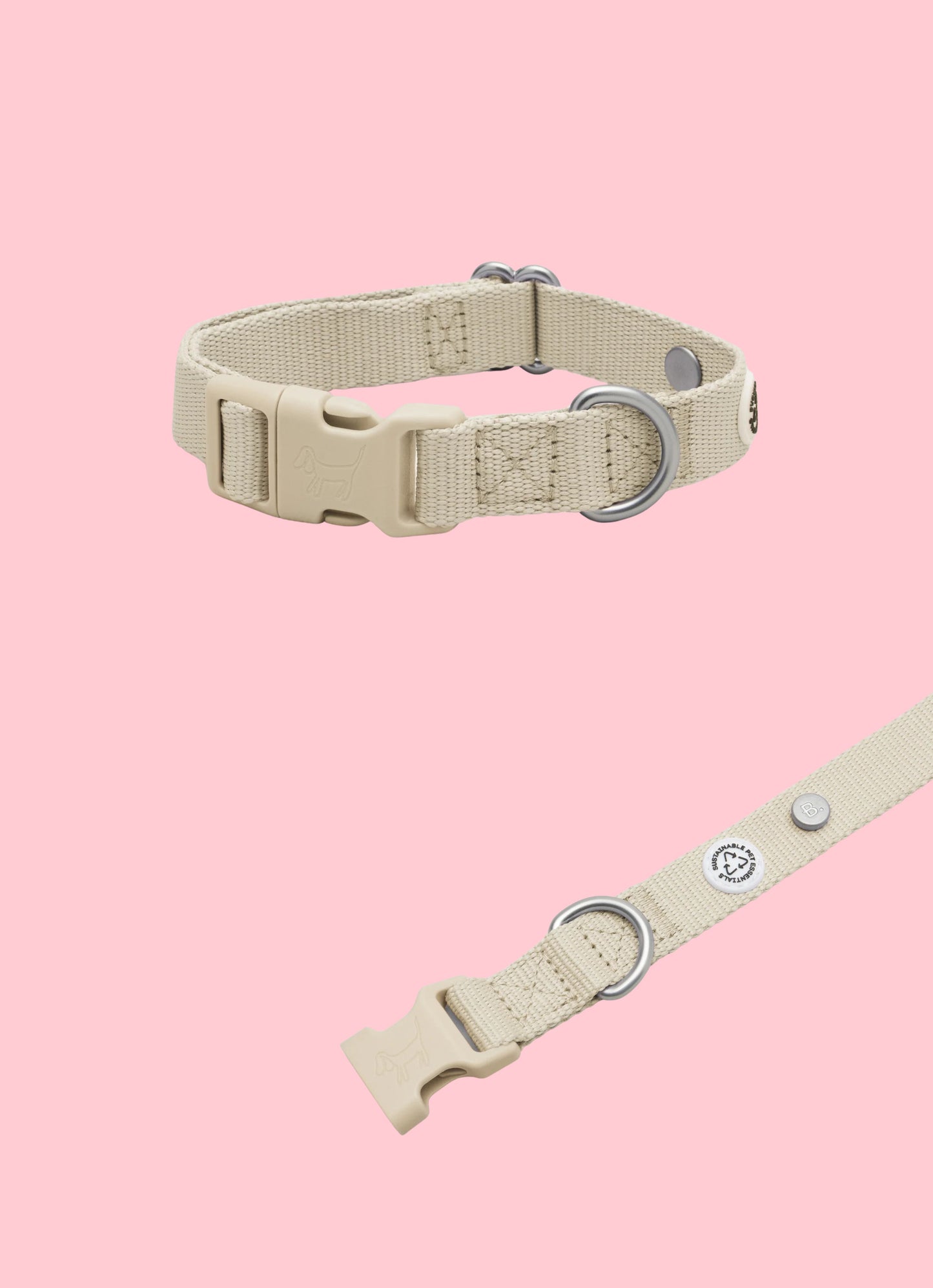 Collier pour chien en tissu
