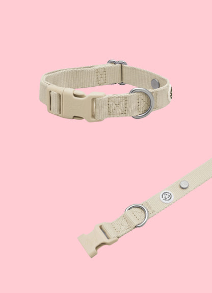 Collier pour chien en tissu