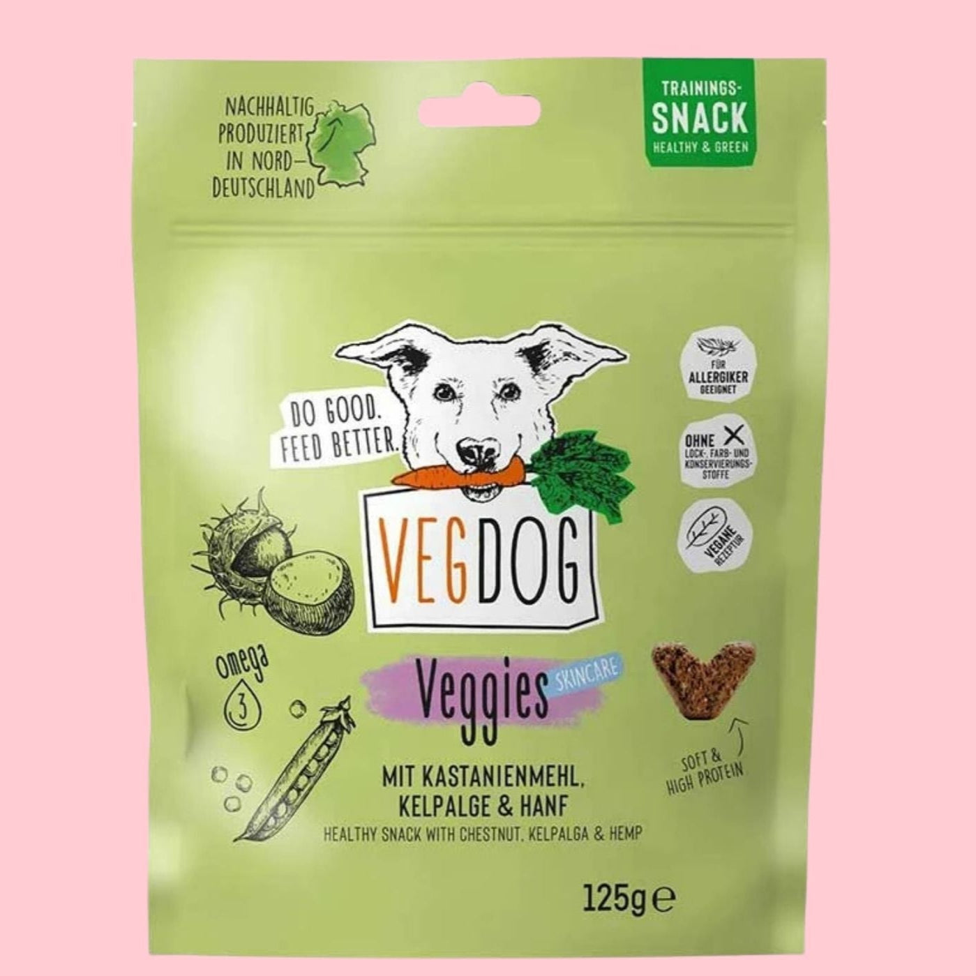 Friandises peau & pelage pour chien