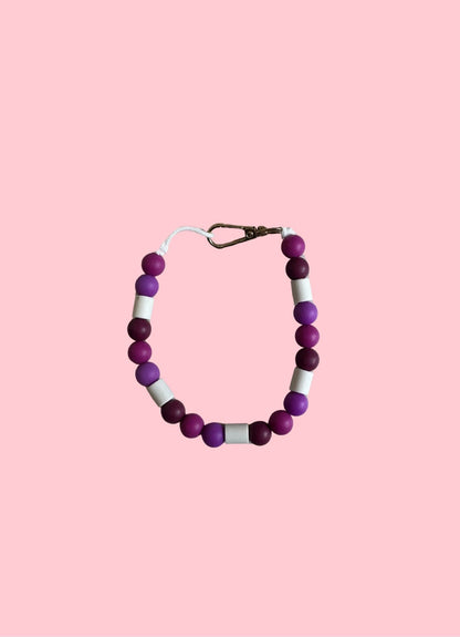 Collier en perles de céramique anti-parasites