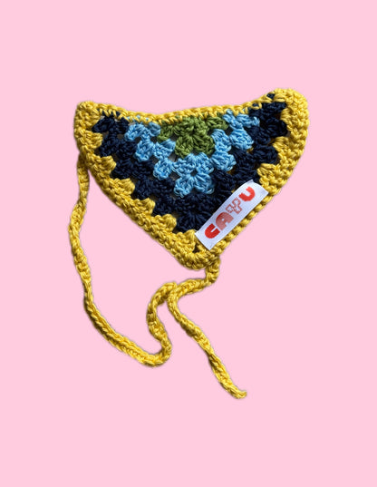 Bandana en crochet - Cayu Canidés Club