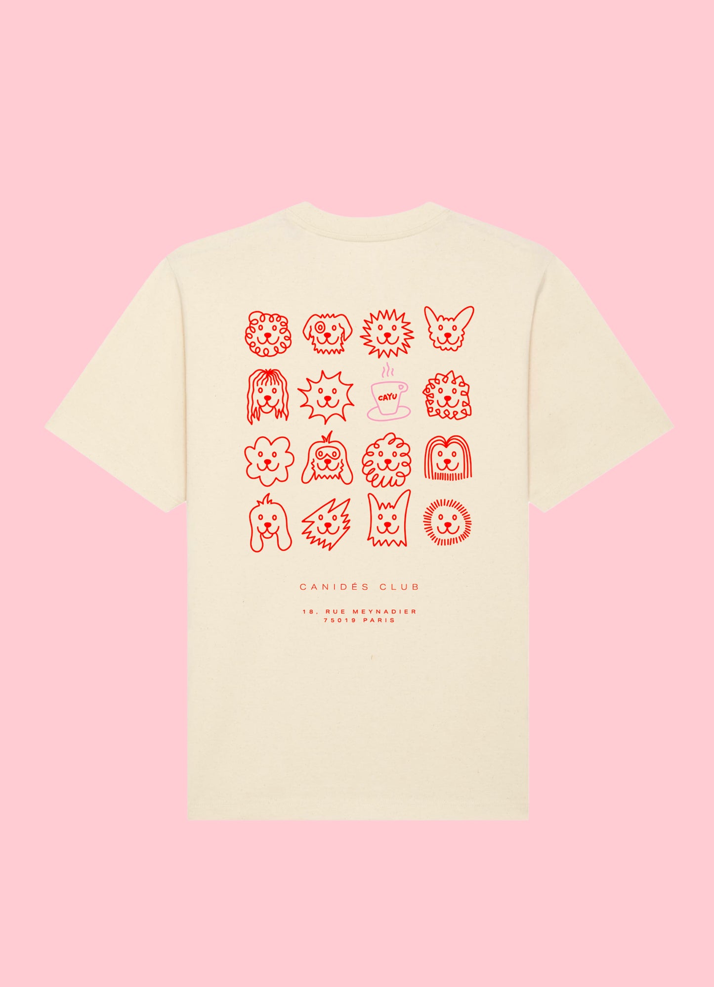 T-shirt - Cayu Canidés Club