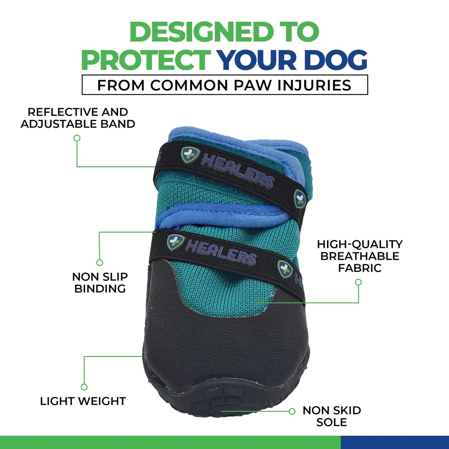 Bottines pour chien – Protection pattes imperméables