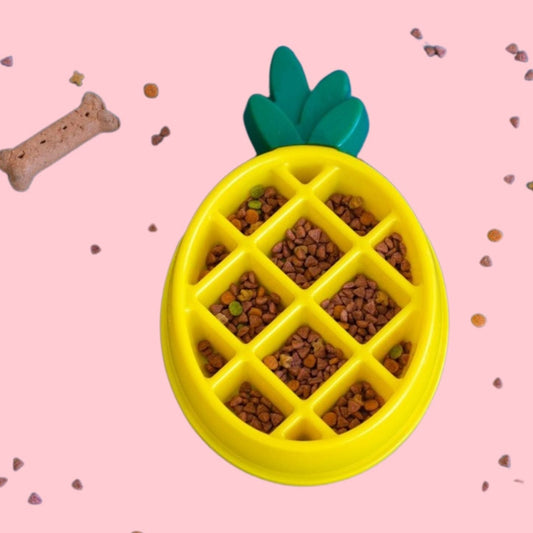 Gamelle géante anti-glouton ananas