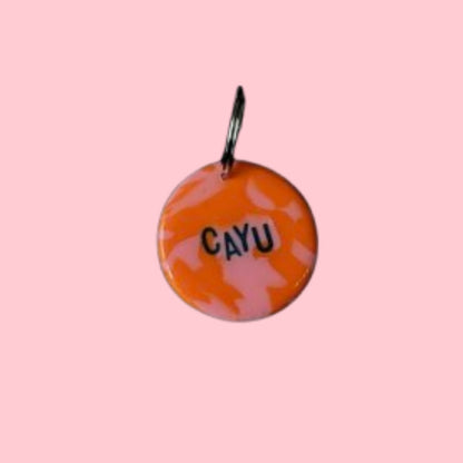 Médaille ronde personnalisable - Cayu Canidés Club X Nae Artiste