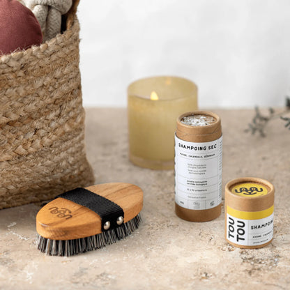 Shampoing sec et naturel certifié bio